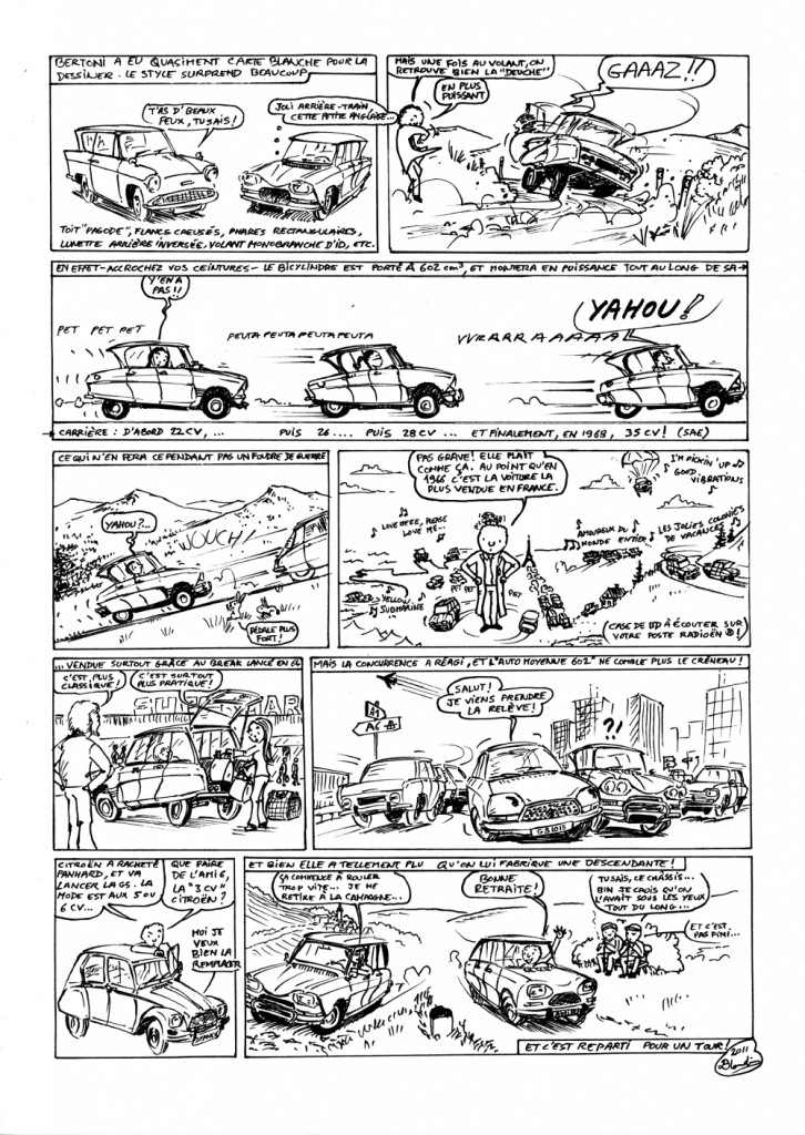 planche 2 - Les 50 ans de l'Ami 6 et l'évolution du modèle