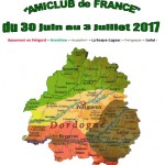 12e Nationale Amiclub de France 2017 en Dordogne